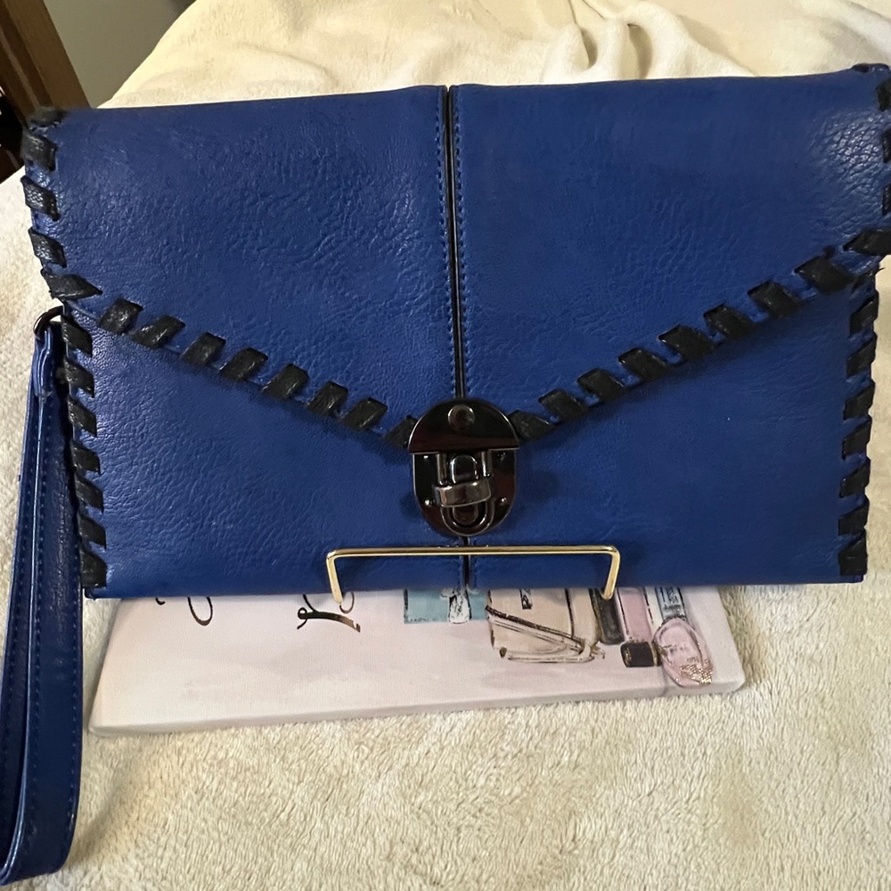 Sydney Love Cobalt Clutch/Crossbody - Picture 3 of 16